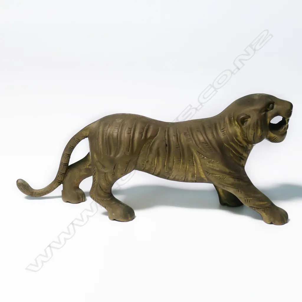 ASIAN BRASS TIGER H.110mm Image 1++