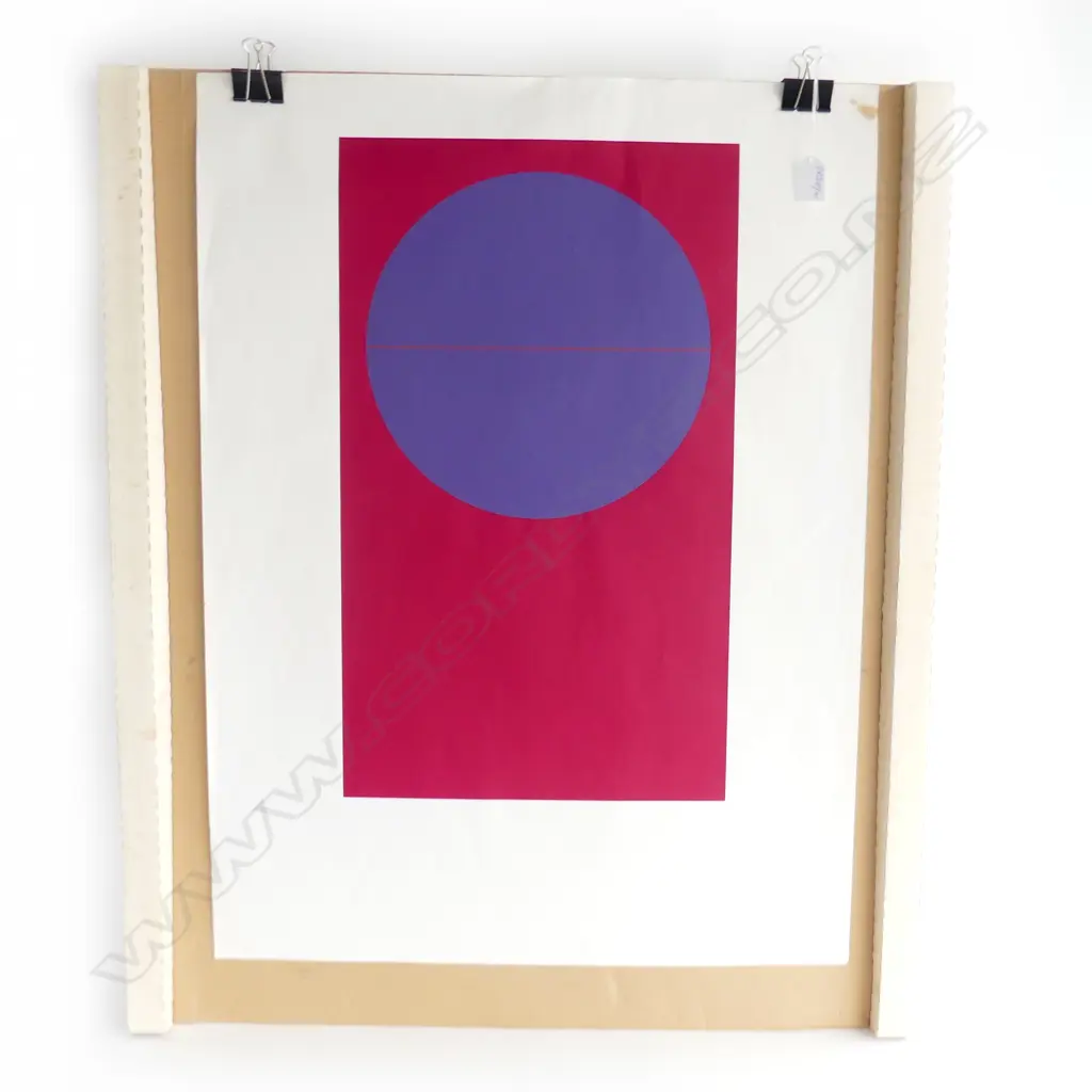 MILAN MRKUSICH/PASSIVE ELEMENT,SCREENPRINT BARRY LETT MULTIPLE 580 X 350 MM Image 1++