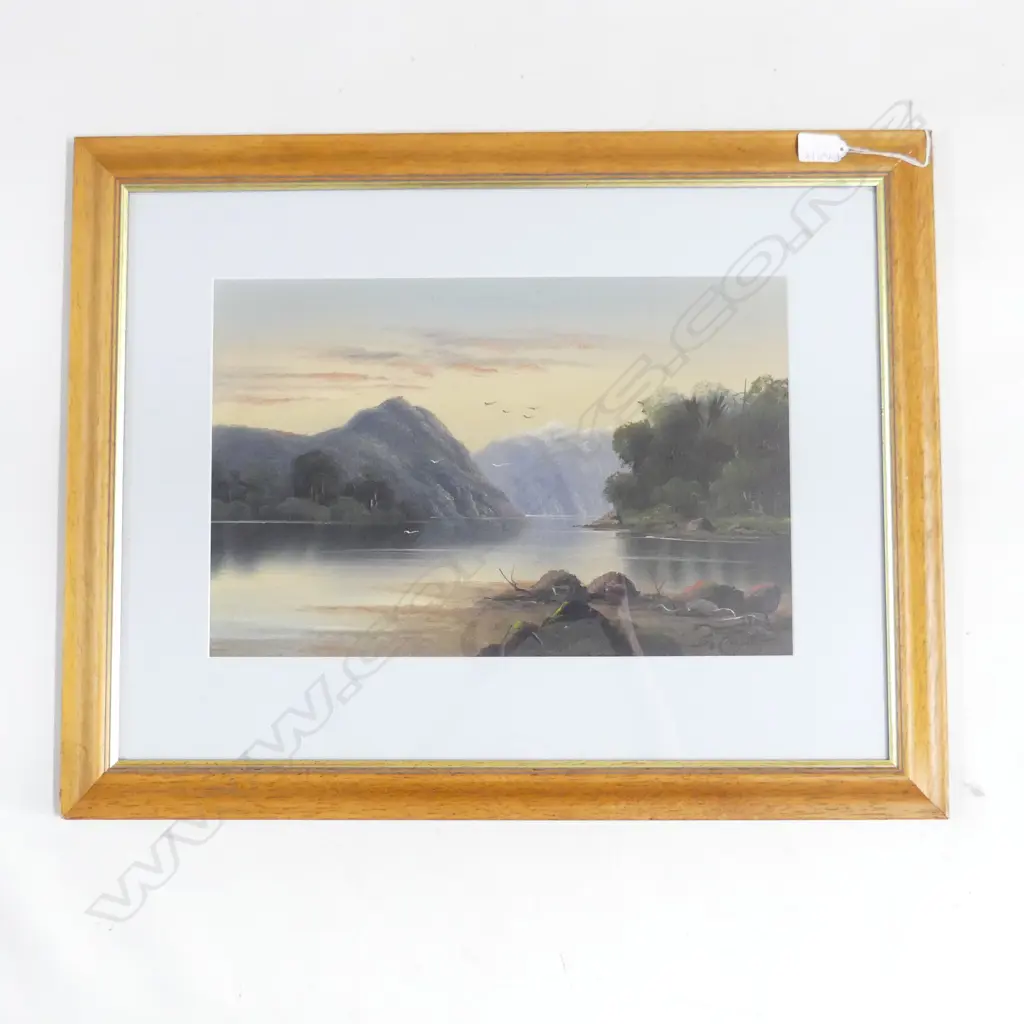 S. CROFT COLONIAL LANDSCAPE OIL 275x420mm Image 1++