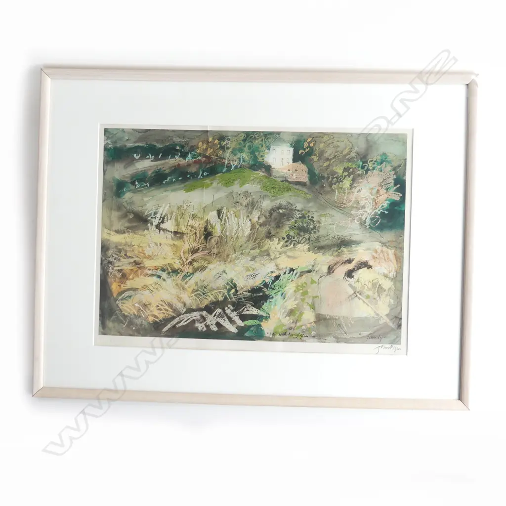 JOHN PIPER 'LLANGLOFFAN' SIGNED LITHOGRAPH 425x595mm Image 1++