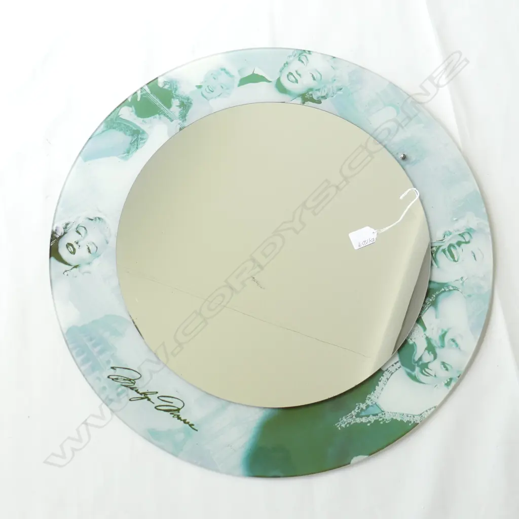 MARILYN MONROE CIRCULAR MIRROR Dia.600mm Image 1++