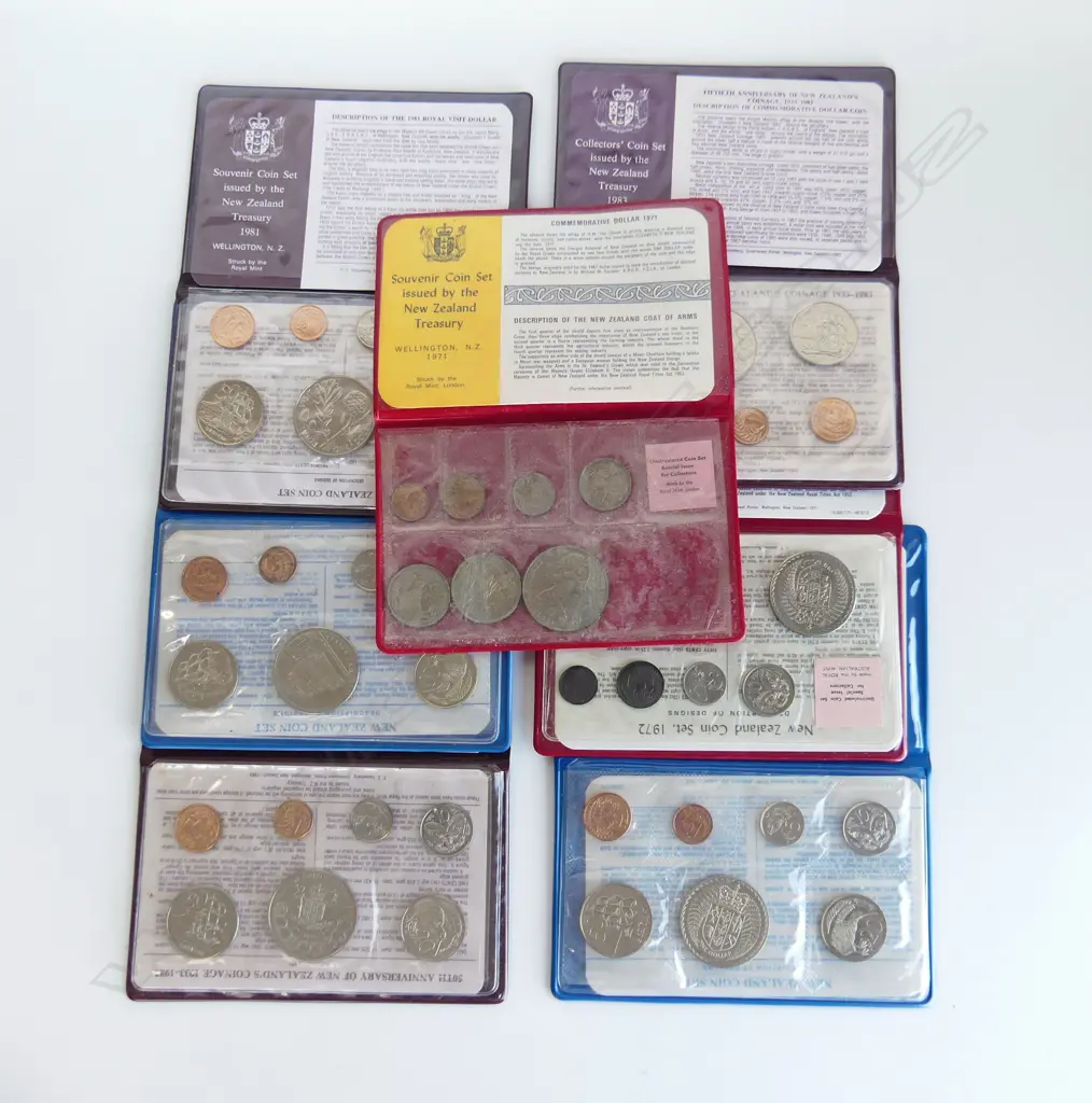 7 NZ COIN ISSUES Image 1++