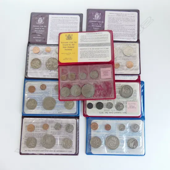 7 NZ COIN ISSUES