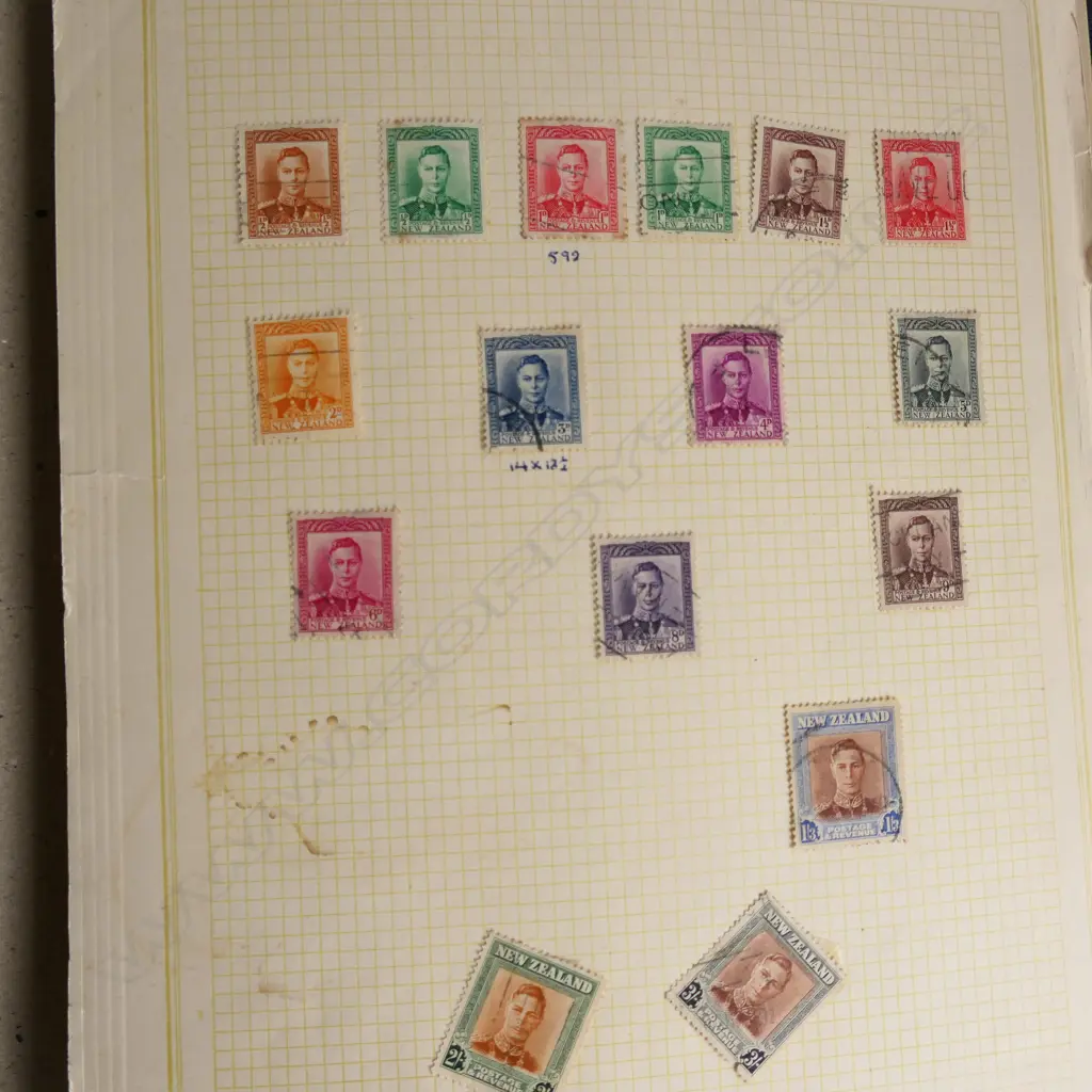 3 ALBUMS MAINLY NZ STAMPS & FDC'S the cover's w some marks Image 1++