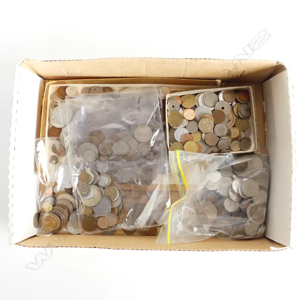 WORLD COIN COLLECTION; GB 1891 FLORIN, 1922 H/CROWN ETC Image 1++