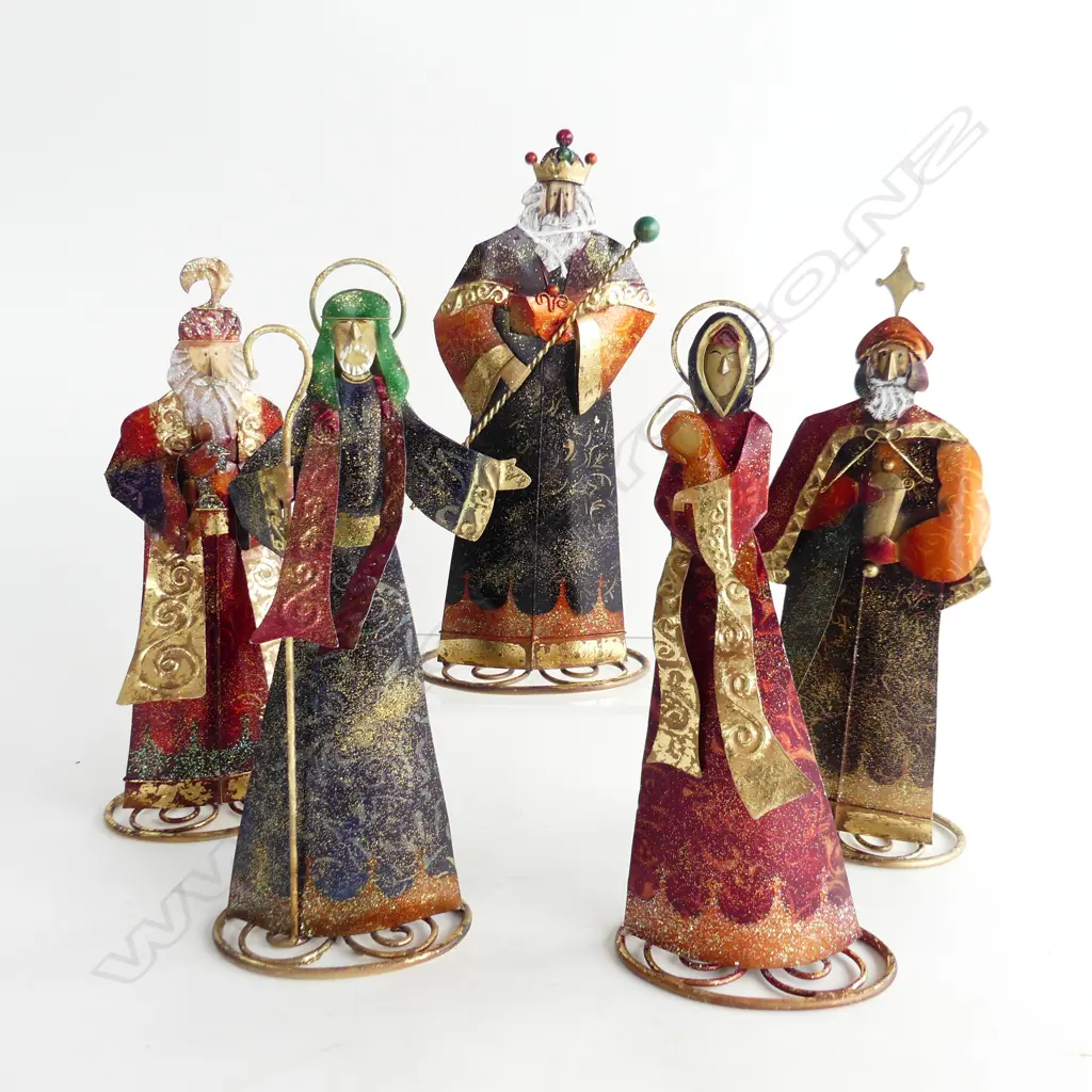 5 PIECE MODERN METAL NAVITY SET TALLEST 280mm Image 1++
