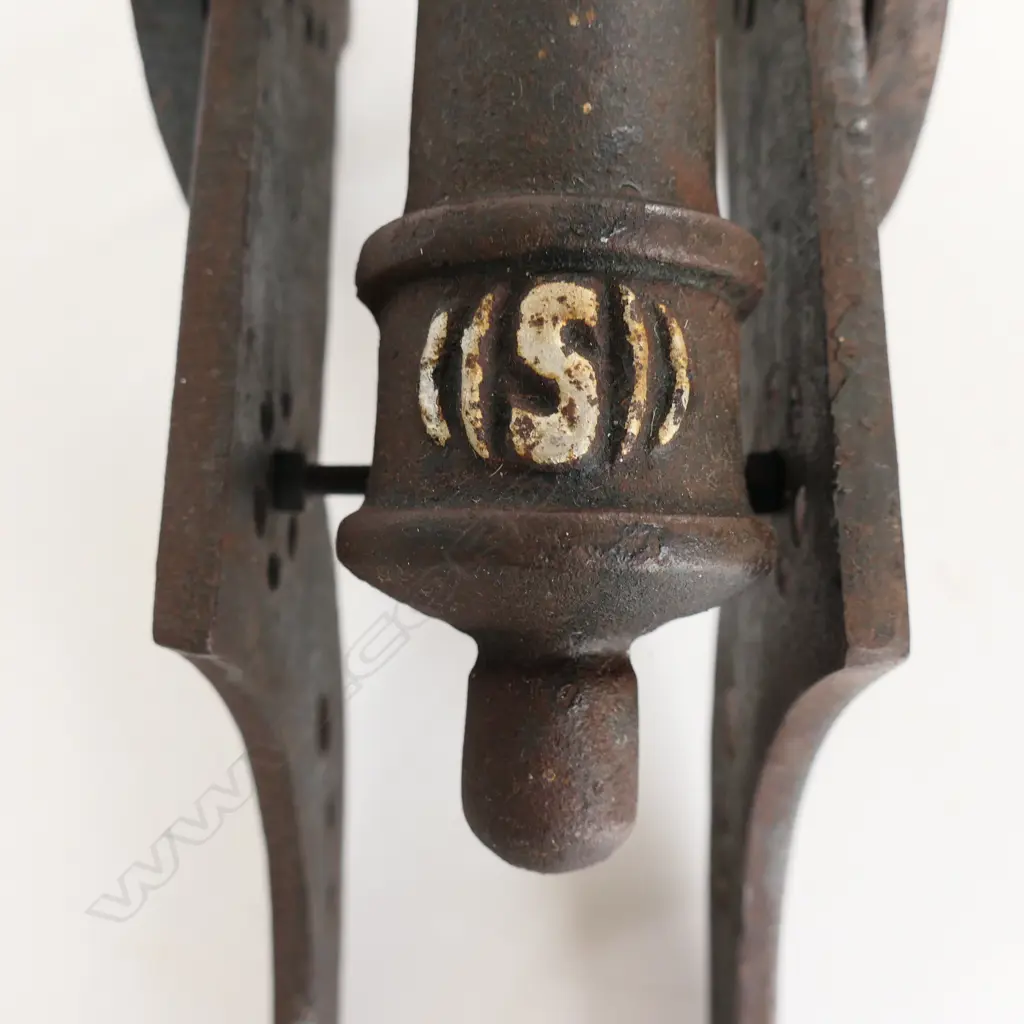 OLD MODEL CANNON; HEAVY CAST IRON. L.440mm Image 1++