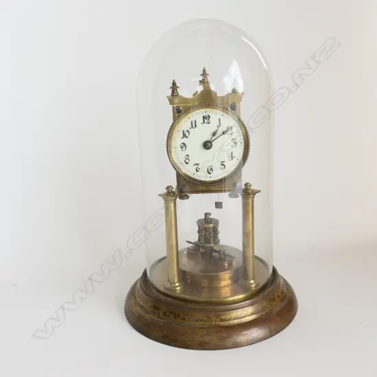 VINTAGE DOME CLOCK, H.300mm, (not running)