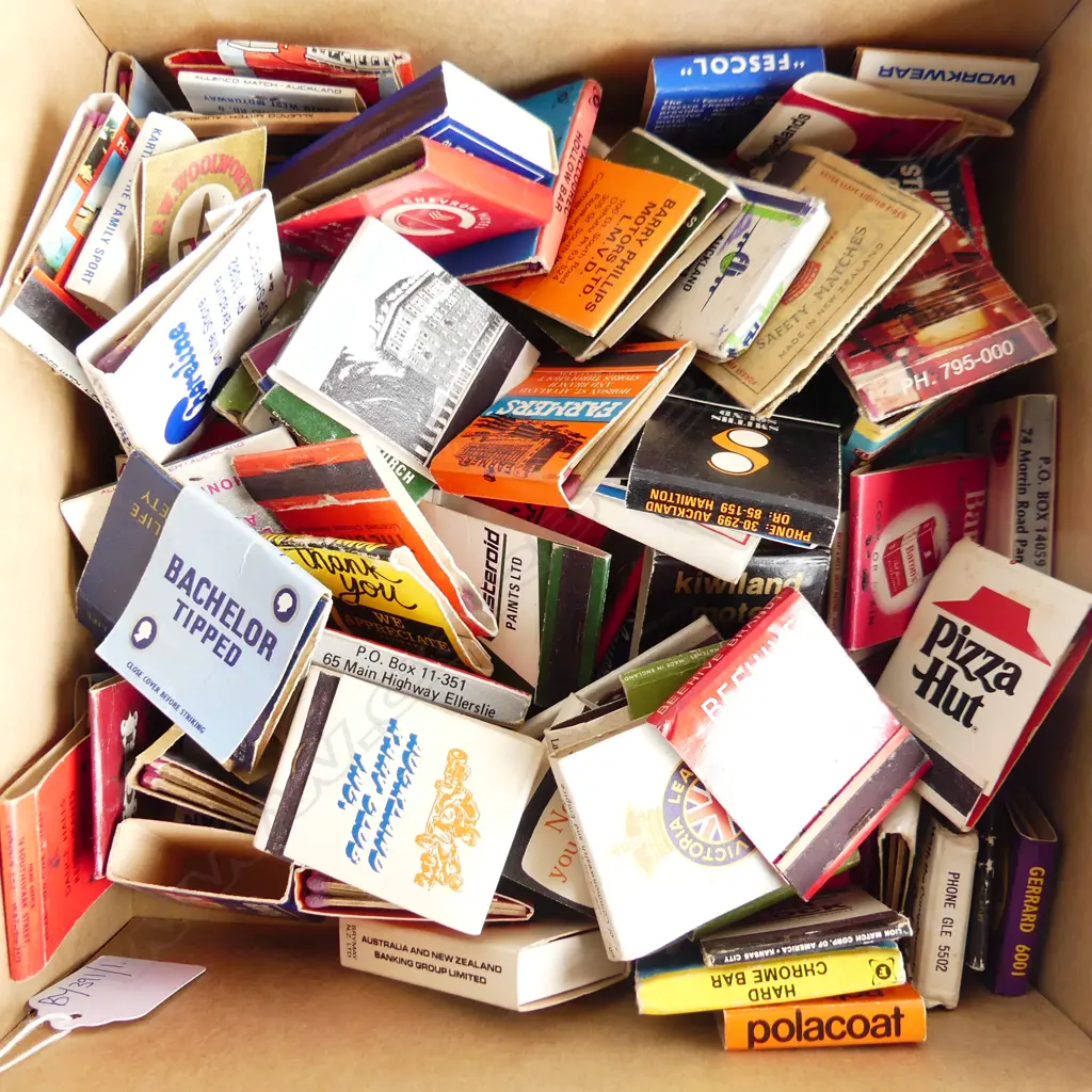 BOX LOT 100+ MATCH FLIP BOXES Image 1++