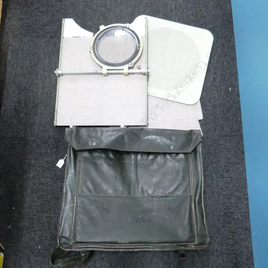 CASED NZ MILITARY ARTILLERY CHART W 2 ARMY DRESS BELTS Image 1++