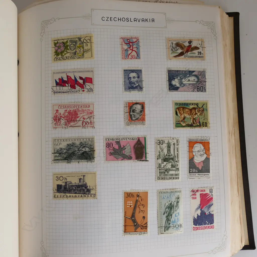 VINTAGE WORLD STAMP ALBUM FULL Image 1++