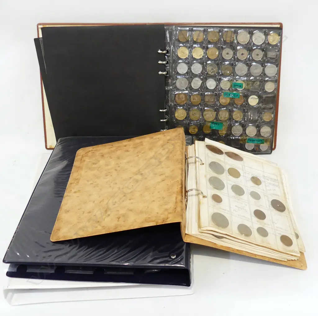 4 COIN ALBUMS Image 1++