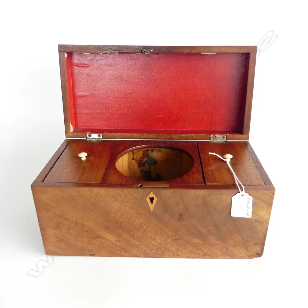 WOODEN TEACADDY Image 1++