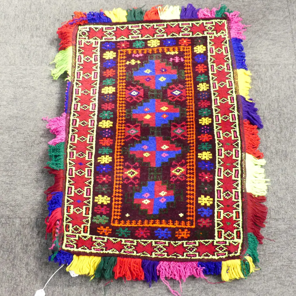 157A - PERSIAN SALT BAG w FLUORO COLOURS 780 x 520mm Image 1++