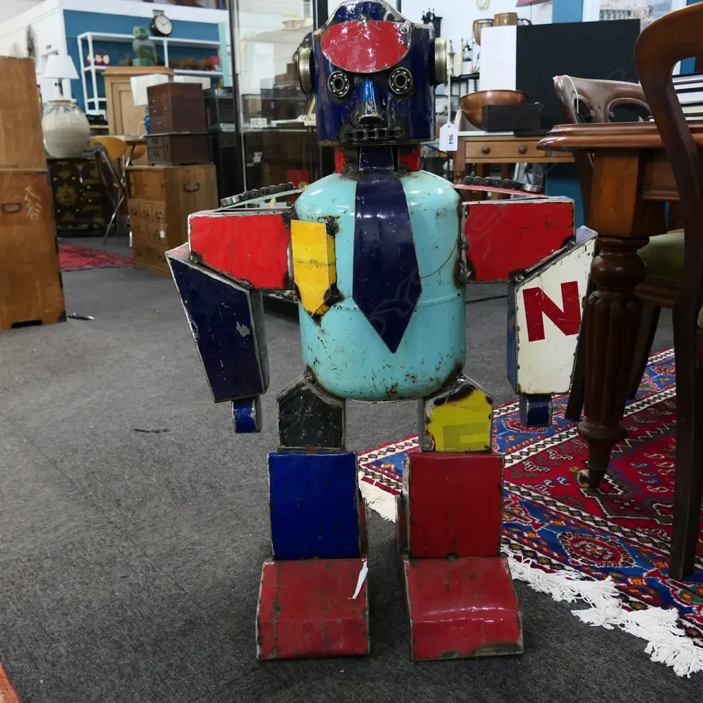STEEL ROBOT MAN H.850mm Image 1++