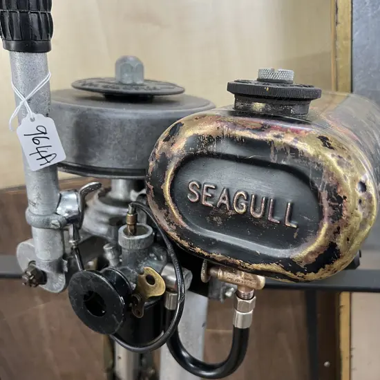VINTAGE SEAGULL OUTBOARD BOAT MOTOR L.950mm