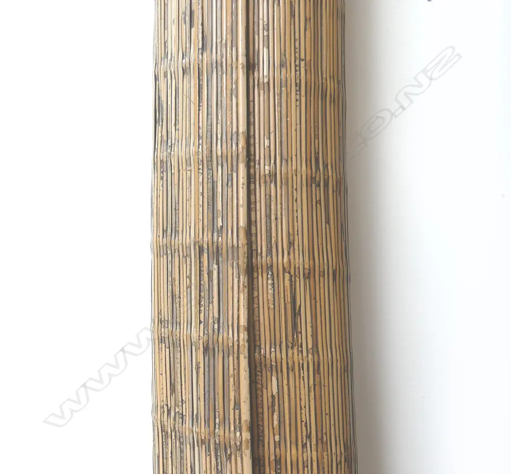 EARLY 1900"S JAPANESE SPLIT BAMBOO FLOOR MAT BEAUTIFUL RICH PATINA 2700 X 2800mm Image 1++