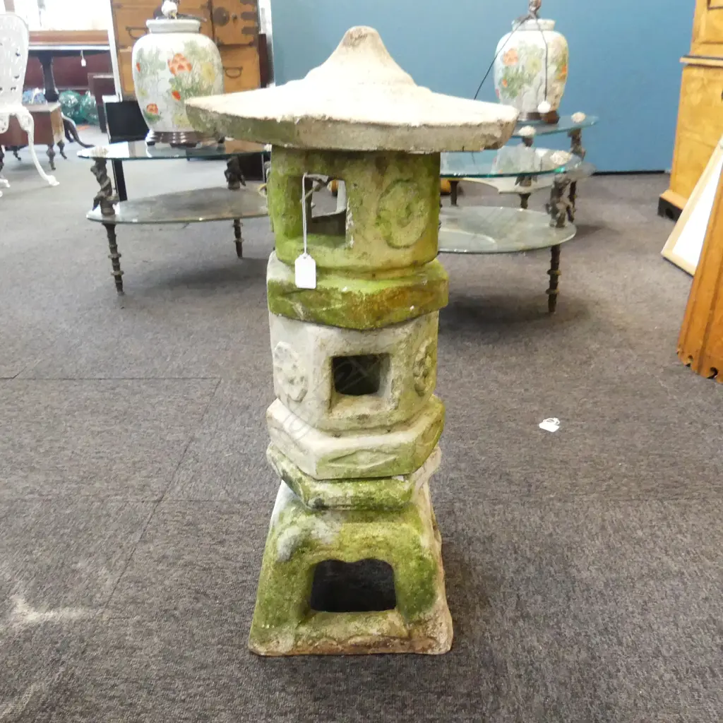 CONCRETE PAGODA, H650MM Image 1++