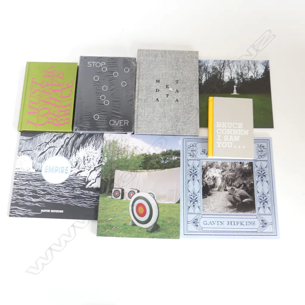 8 NZ PHOTOGRAPHY BOOKS; 3x BRUCE CONNEW, 3x GAVIN HIPKINS, 2x ANN SHELTON Image 1++