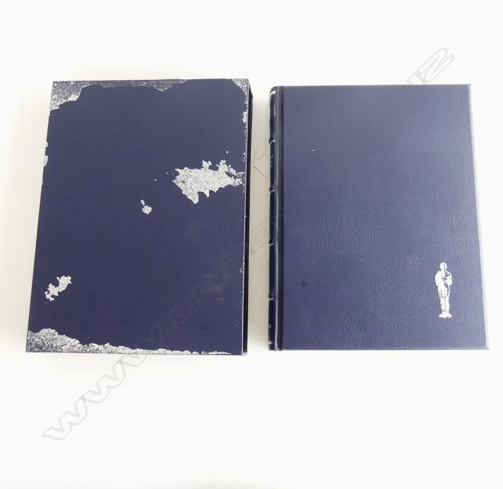 CASED BOOK; THE NEW ZEALANDER SPORTSMAN OF THE YEAR, 586/1500, J. M. McGREGOR 1982 400x305mm Image 1++