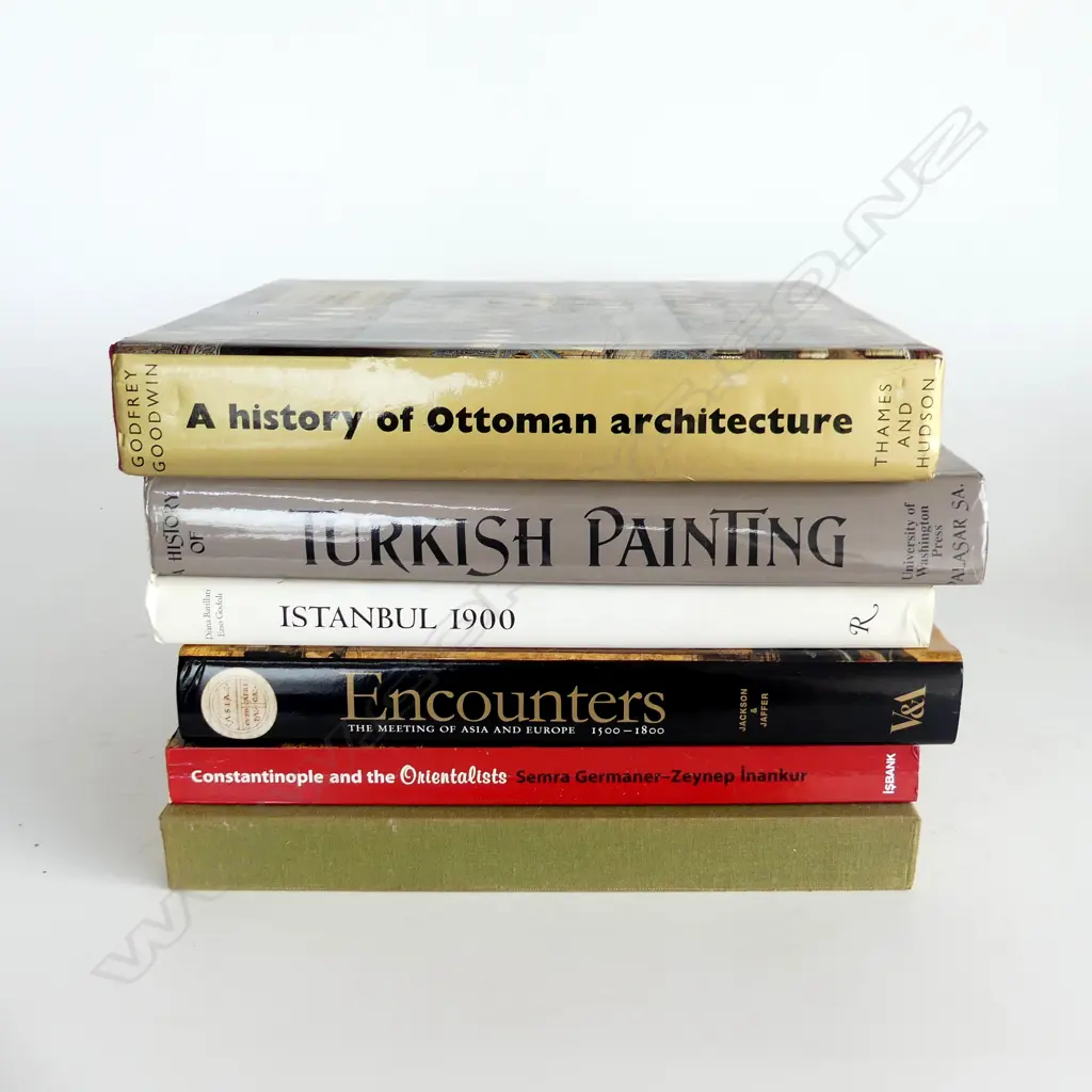 6 ART BOOKS; OTTOMAN, TURKISH, ORIENTAL INTEREST Image 1++