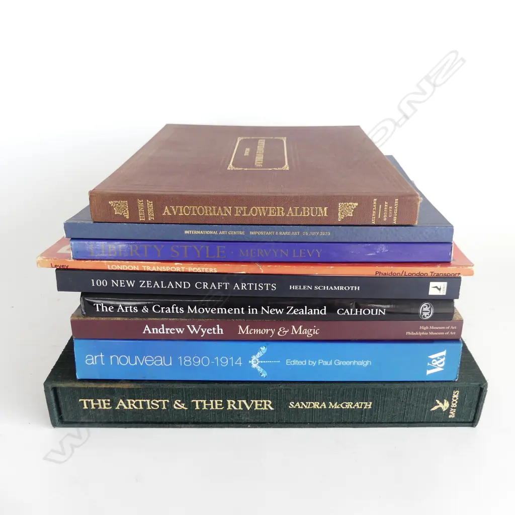 9 ASST. ART BOOKS; ARTS & CRAFTS ETC Image 1++