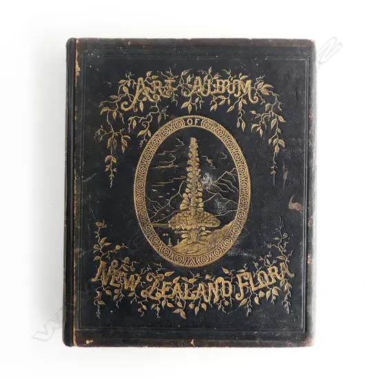 The Art Album of New Zealand Flora by Mr and Mrs E.H.Featon