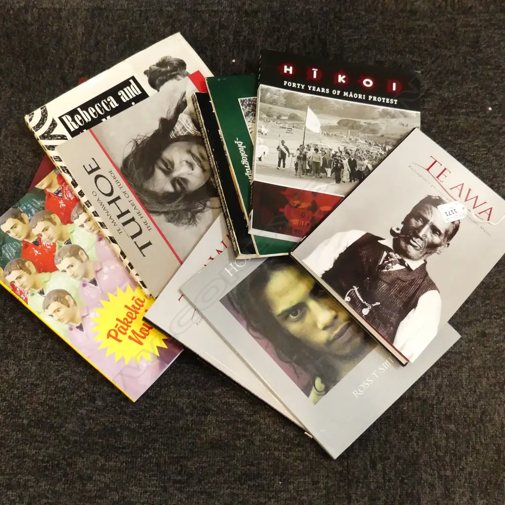 10 PHOTOGRAPHY BOOKS; NZ MAORI / PAKEHA / 1981 PROTESTS INTEREST... Image 1++