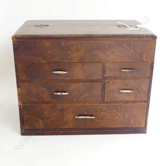 OLD SEWING BOX AF