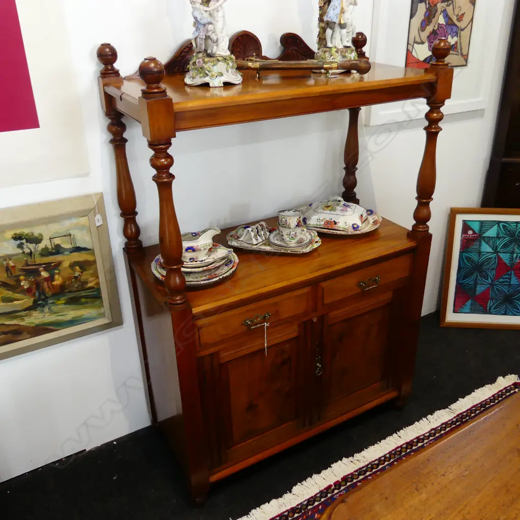EDWARDIAN DUMB WAITER 935x445x1430mm Image 1++
