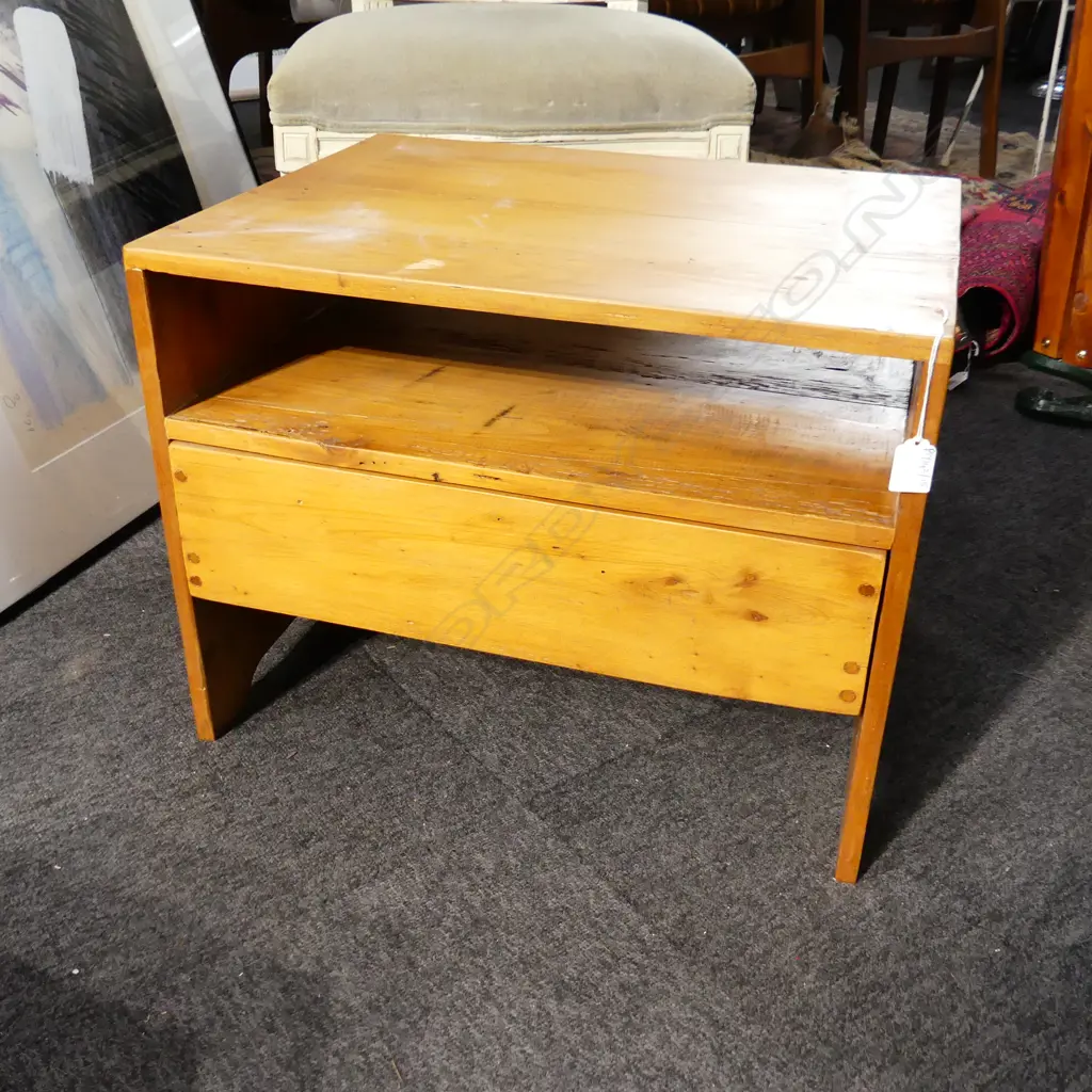 RUSTIC WOODEN CABINET 550x415x420mm Image 1++
