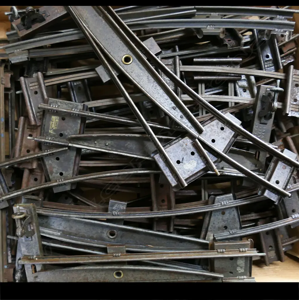 BOX LOT HORNBY TRAIN TRACK PCES Image 1++