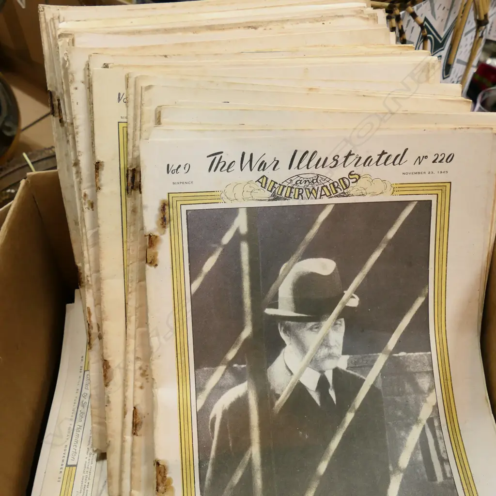 WWII-PERIOD MILITARY MAGAZINES Image 1++