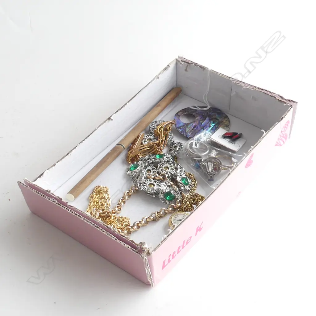 COLLECTION COSTUME JEWELLERY SILVER RINGS GOLD PLATED BELCHER CRACELET ETC Image 1++