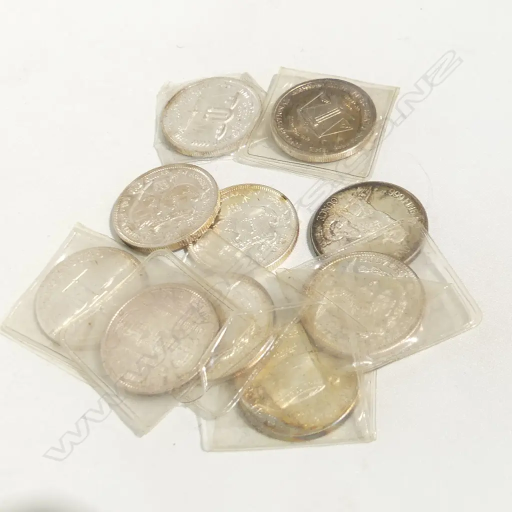 10 TROY OUNCE PURE SILVER TOKENS Image 1++