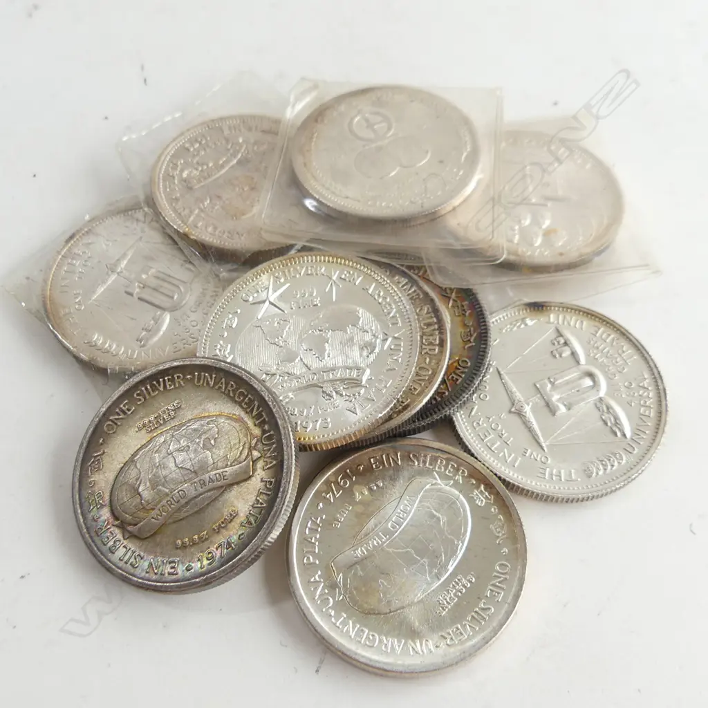 10 TROY OUNCE PURE SILVER TOKENS Image 1++