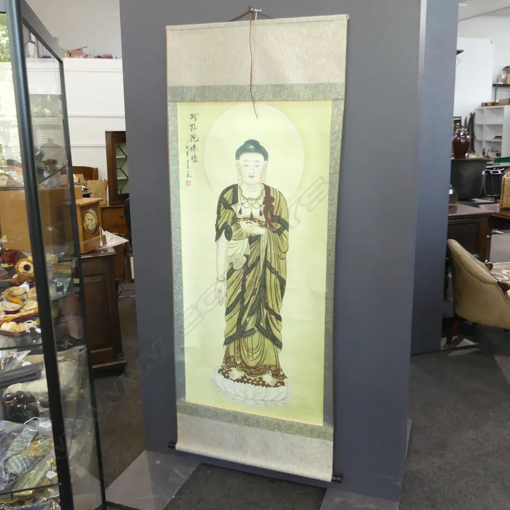 3 LG CHINESE SCROLLS   H1840 X 720MM Image 1++