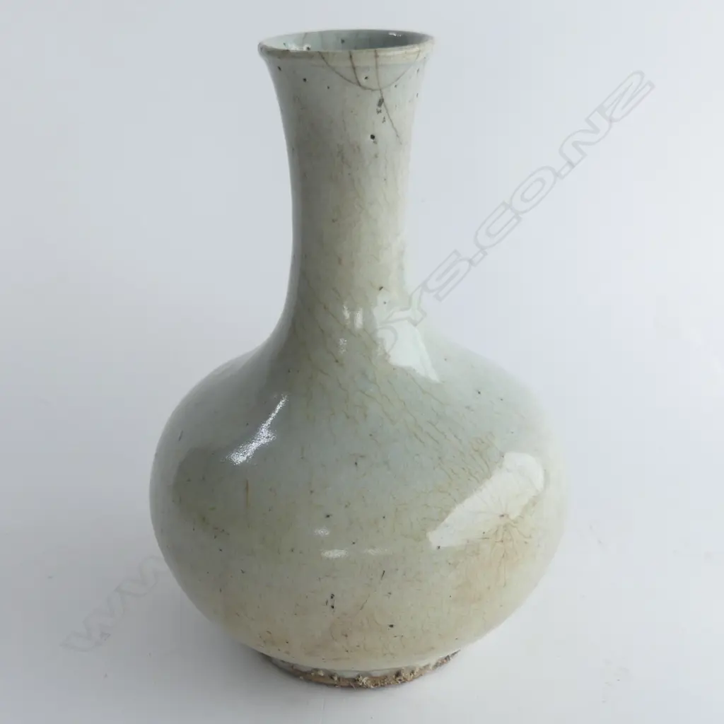 1700’S JOSEON DYNASTY INANGA HUED BOTTLE VASE A/F H242MM Image 1++