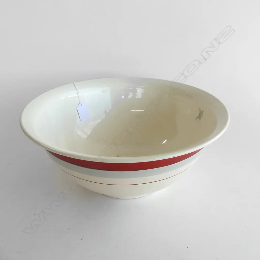 VINTAGE LGE MIXING BOWL; CROWN MANOR 320mm dia Image 1++
