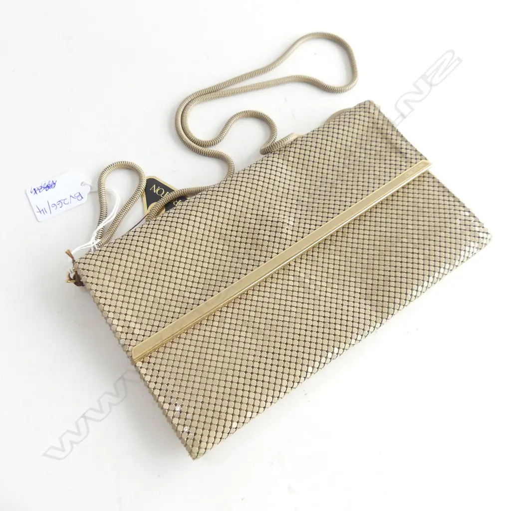 OROTON GLOMESH EVENING BAG w. ORIG. LABEL & GUARANTEE Image 1++