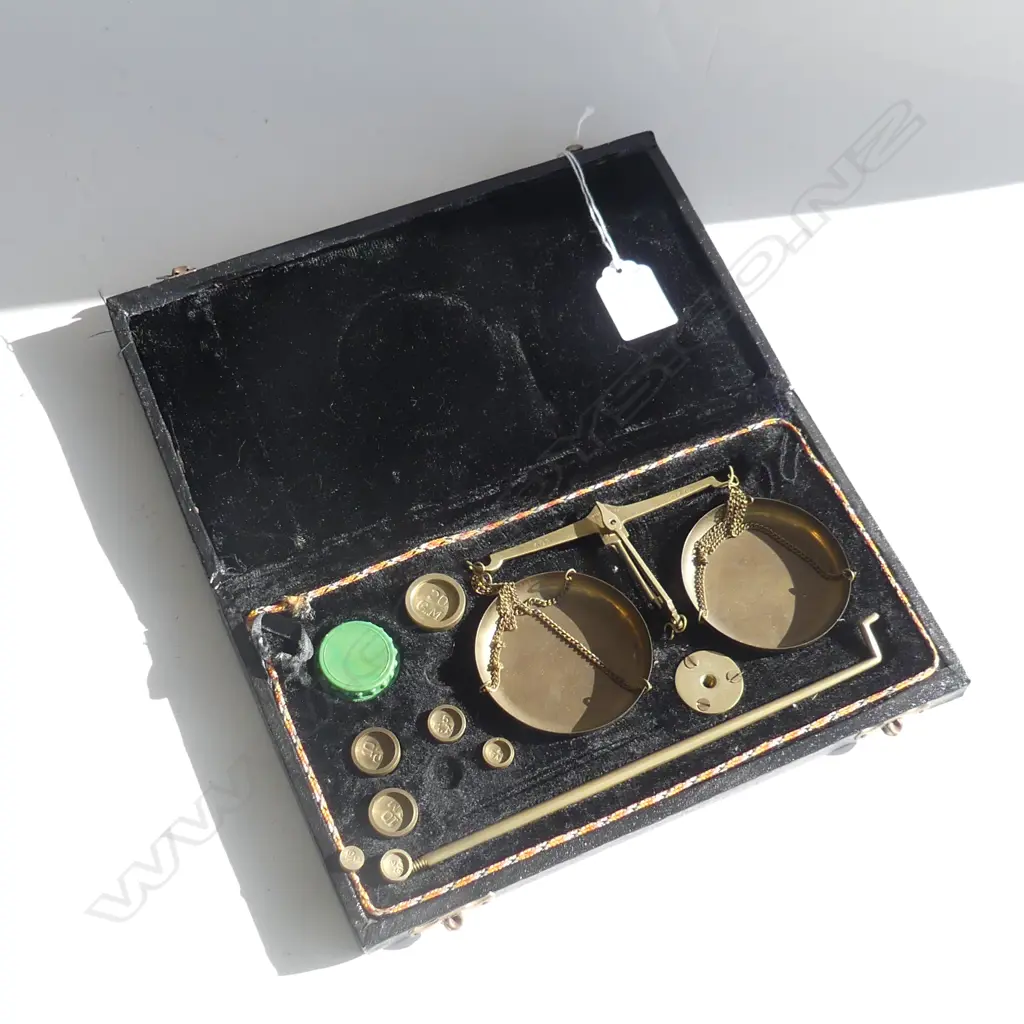 CASED BRASS SCALES Image 1++