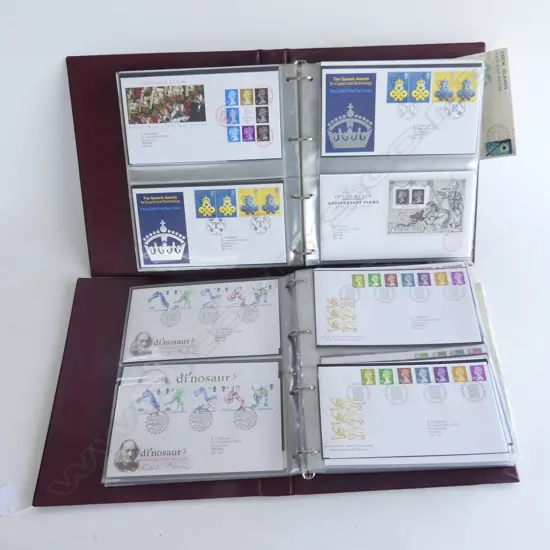2 STAMP ALBUMS ROYAL MAIL FIRST DAY COVERS