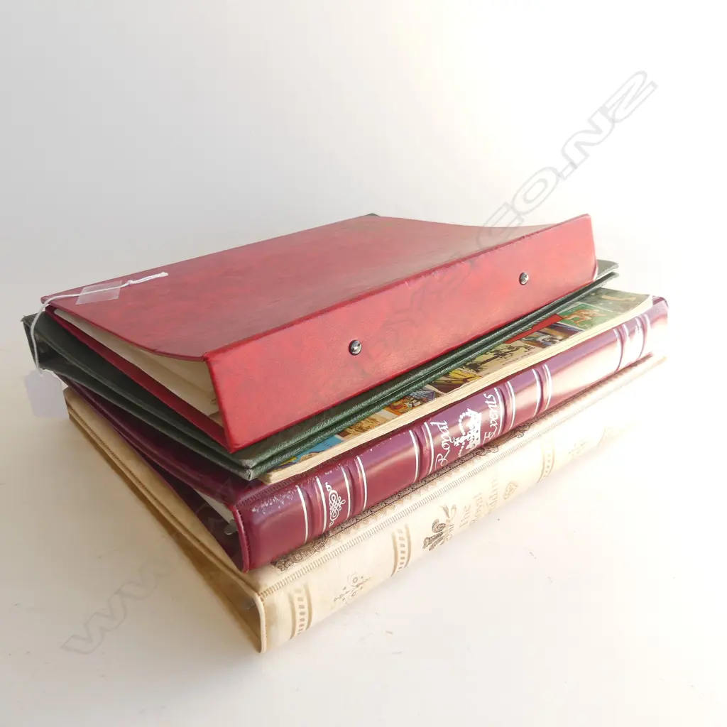 6 ASST. STAMP ALBUMS Image 1++