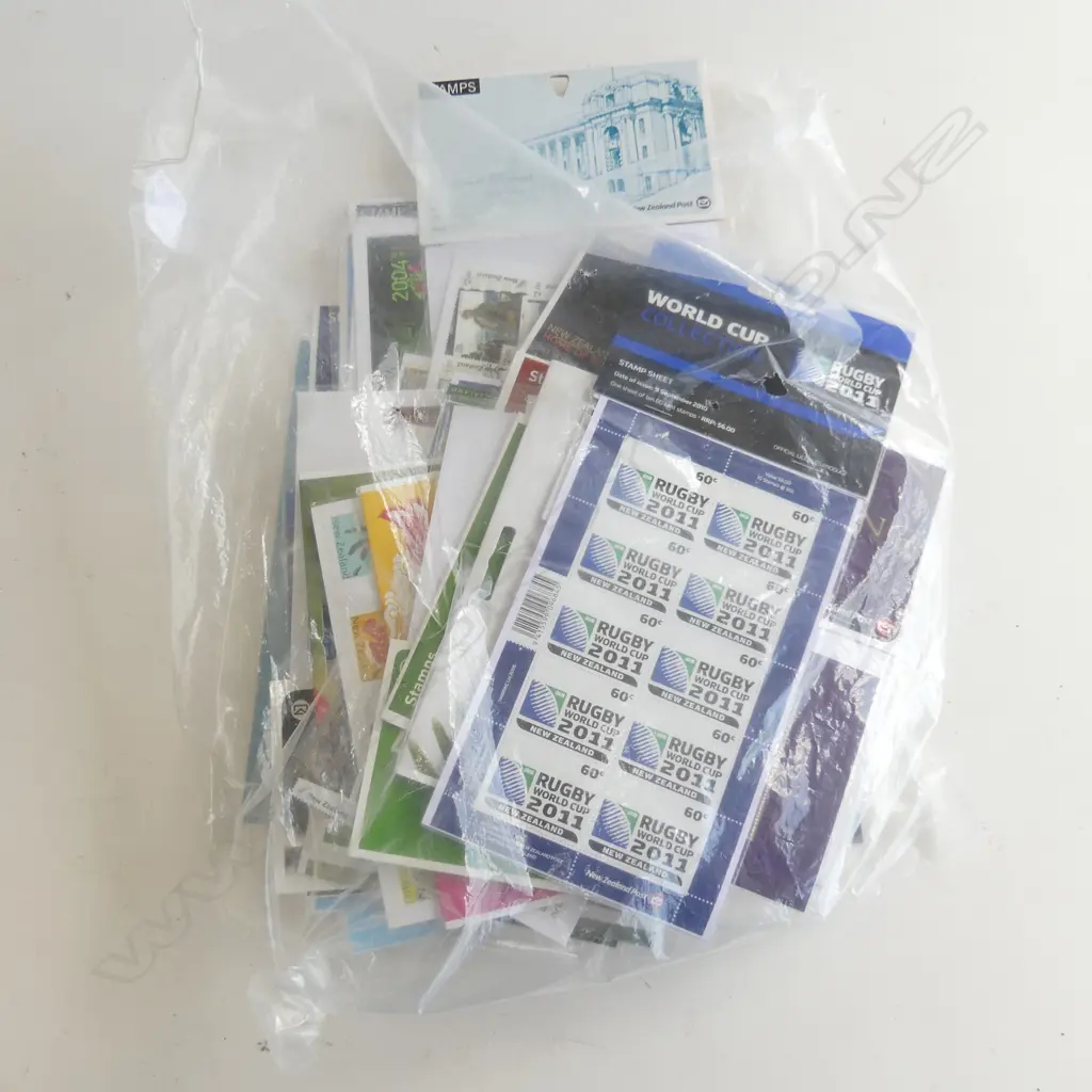 ASST. NZ STAMPS PACKS ETC $300 APPROX FACE VALUE Image 1++