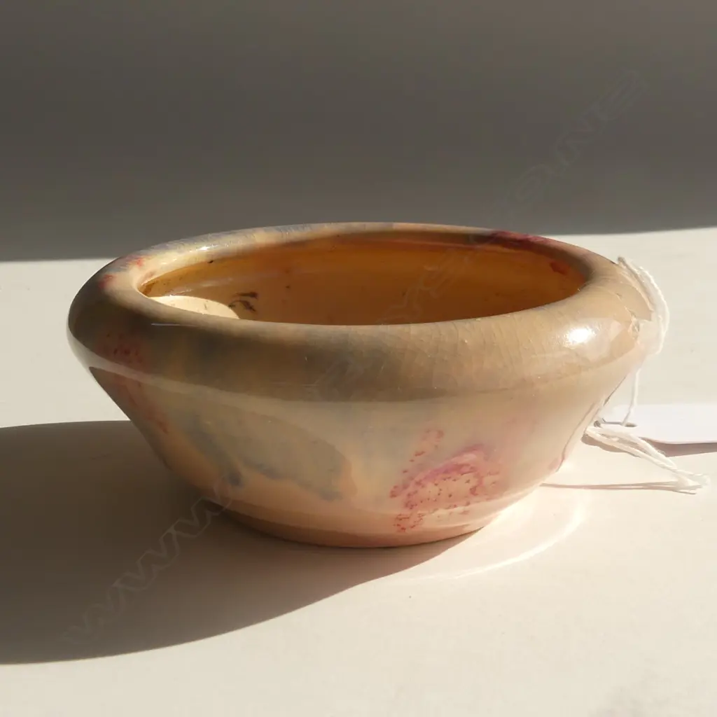 BRIAR GARDINER – SMALL PINK DISH 95mm dia Image 1++