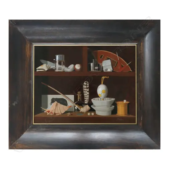 ROBERT MCKELLAR (UK 1945-2009) STILL LIFE OIL 280x370mm