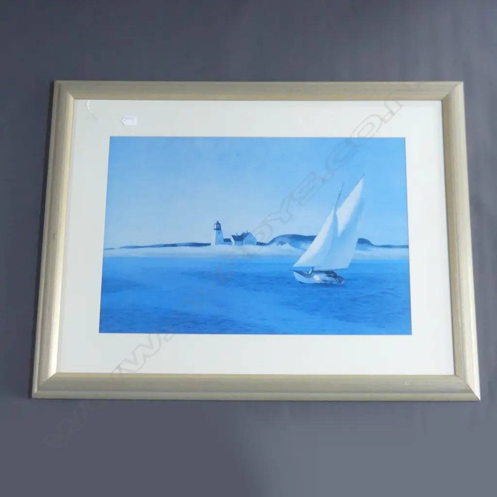 EDWARD HOPPER 'THE LONG LEG' PRINT 480x725mm Image 1++