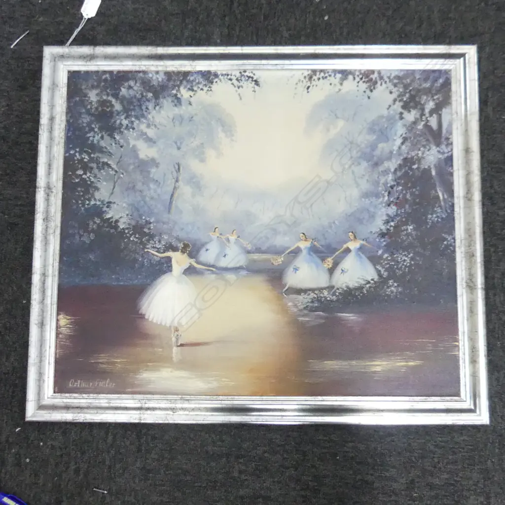 ARTHUR FIDLER BALLERINAS OIL 500x600mm Image 1++
