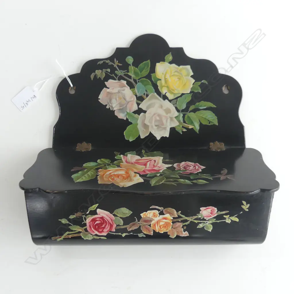 EBONISED WALL BOX W.280mm Image 1++