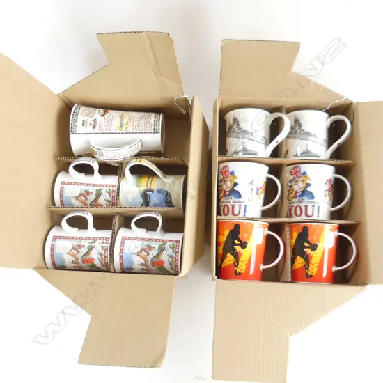 10 DUNOON MUGS ASST PATTERNS